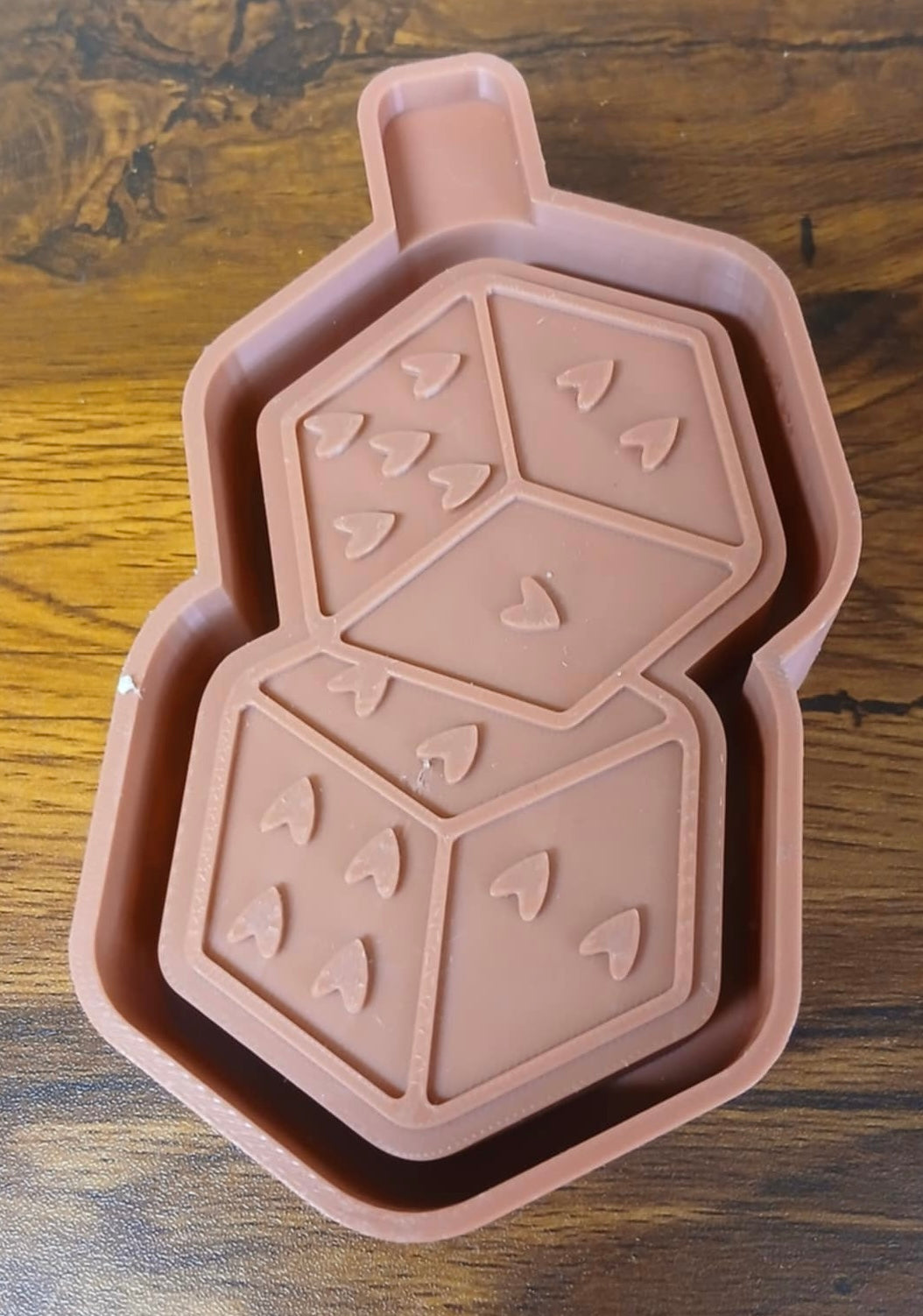 Heart Dice Mold