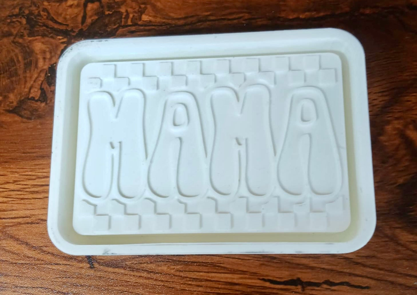 Rectangle Checkered Mama Mold