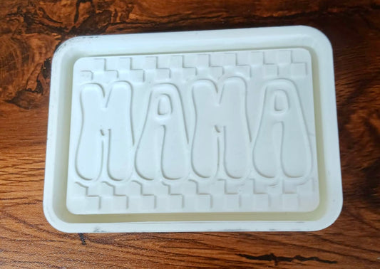 Rectangle Checkered Mama Mold