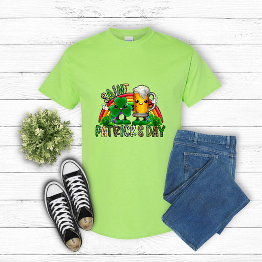 SHAMROCK & ROLL – St. Patrick's Day DTF Transfer