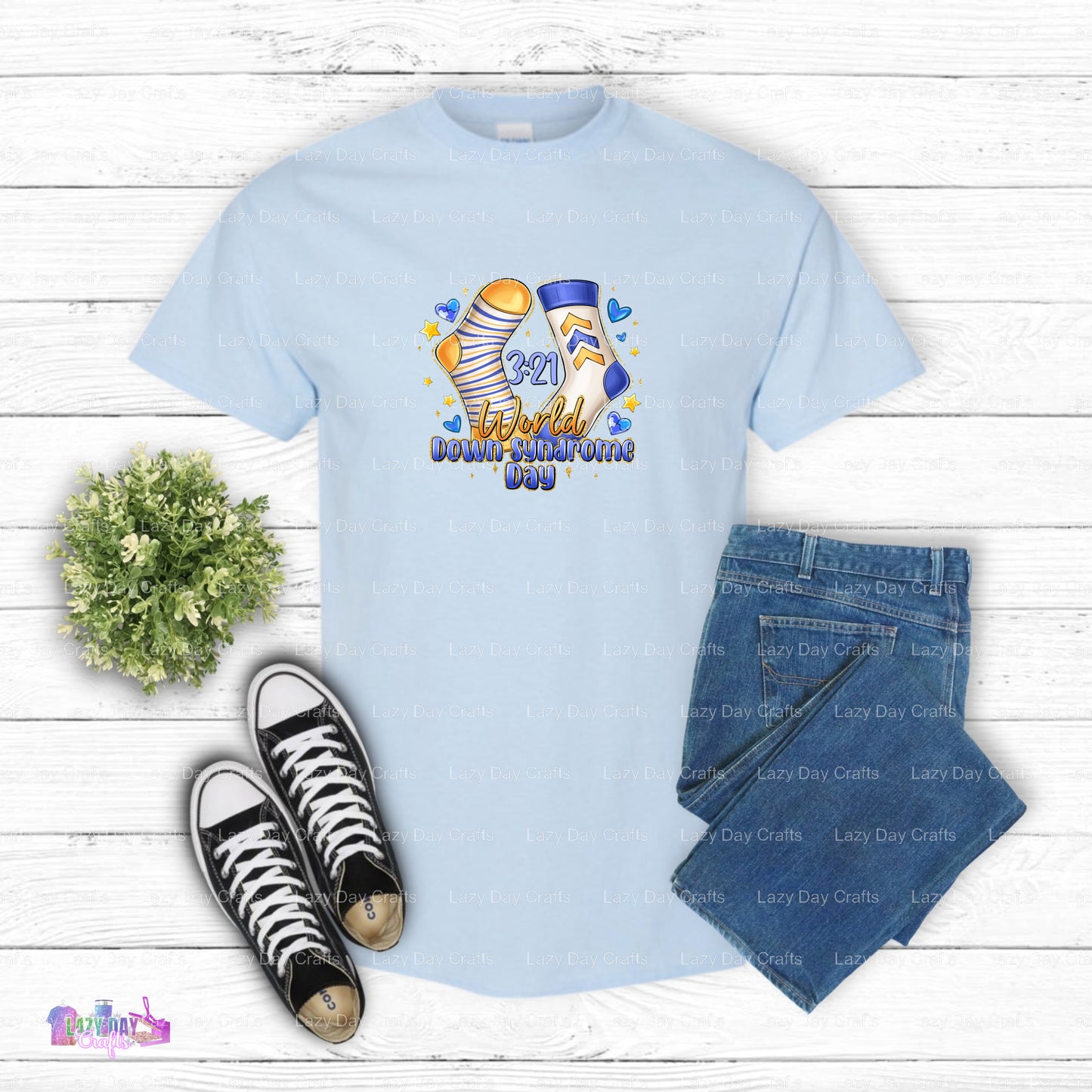 WORLD DOWN SYNDROME DAY – Down Syndrome Awareness DTF Transfer