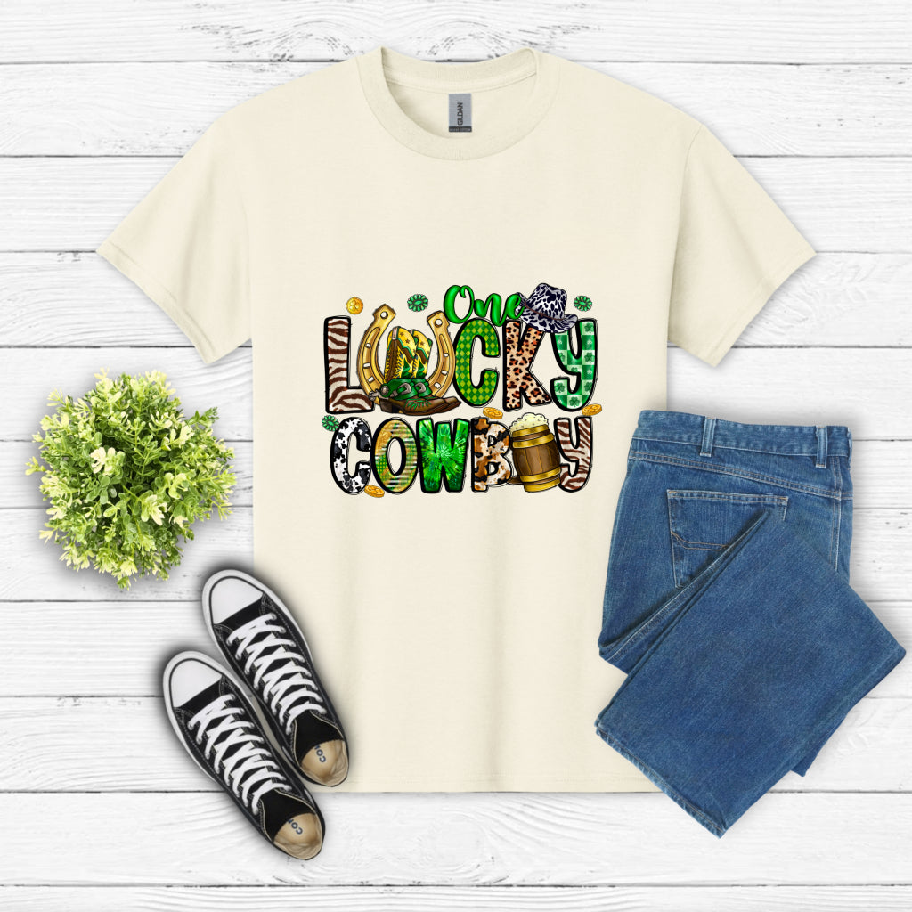 LUCKY VIBES – St. Patrick's Day DTF Transfer