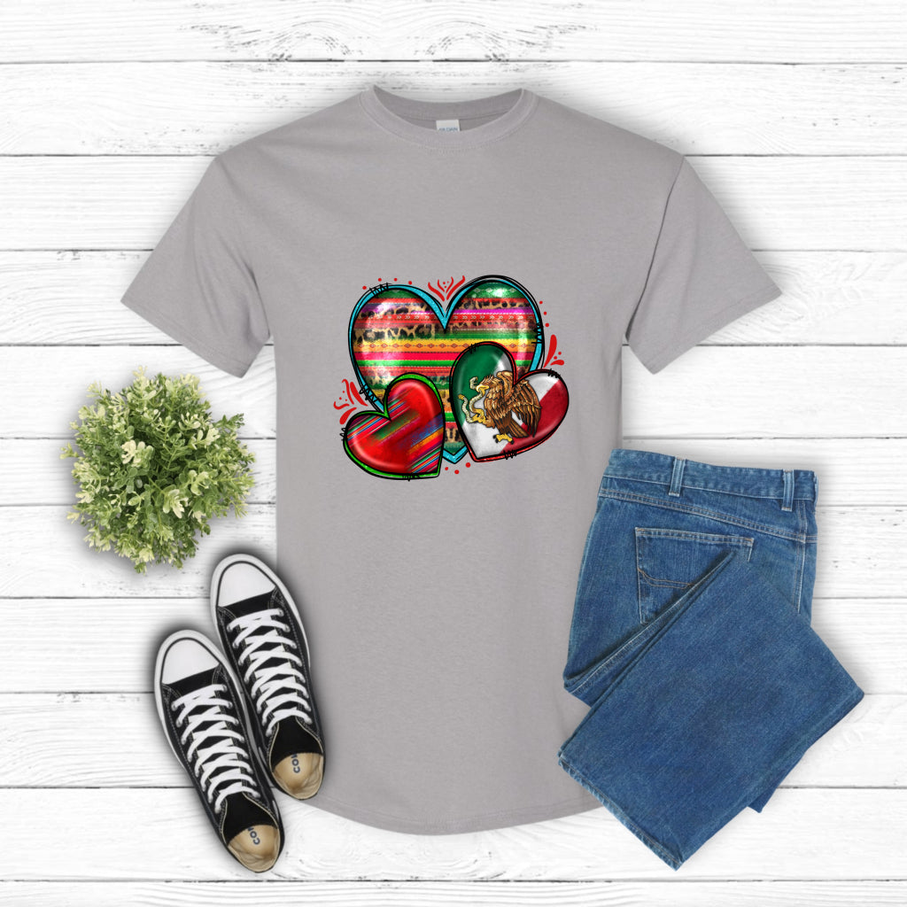 Mexican Hearts – Hispanic Heritage DTF Transfer