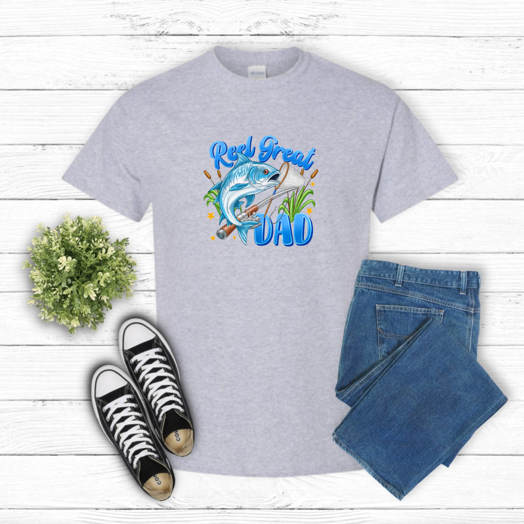 Reel Great Dad Fishing – Father's Day DTF Transfer