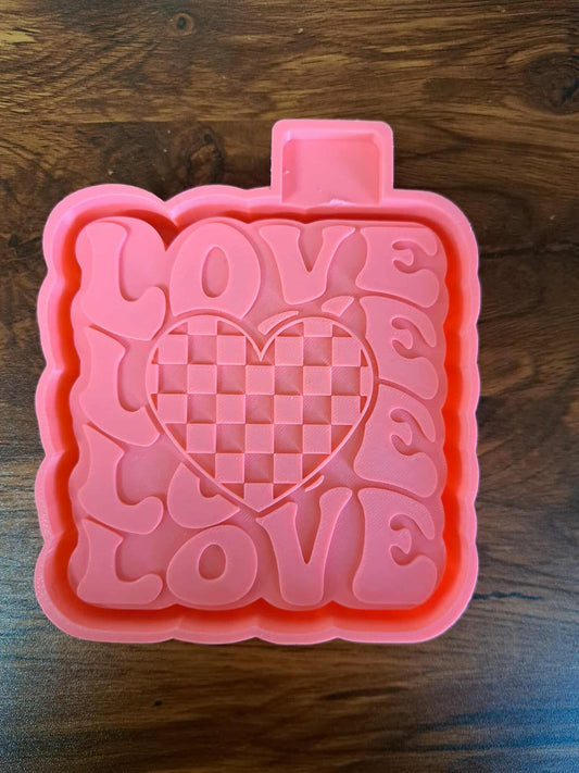 Valentines Love Love Love Mold