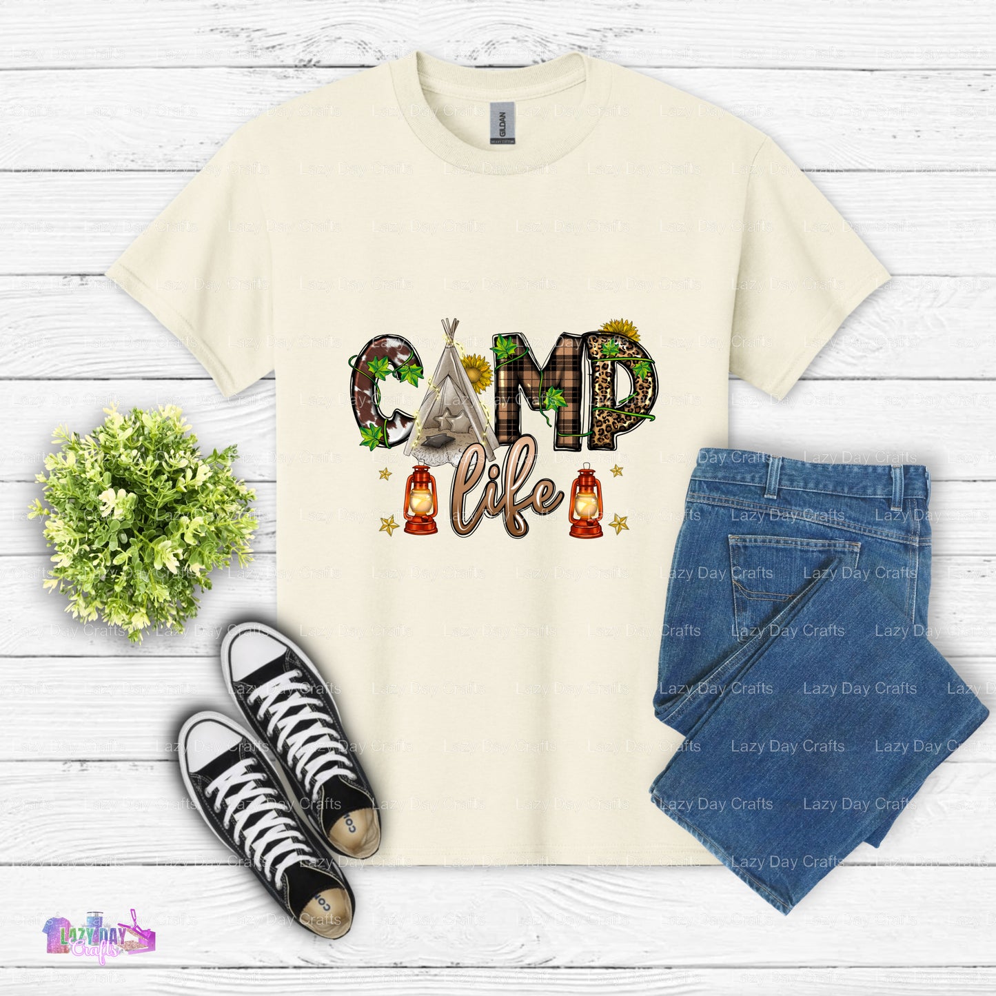 CAMP LIFE – Camping Adventure DTF Transfer