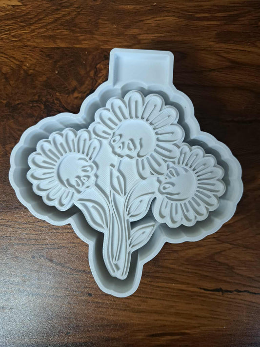Skull Flower Mold