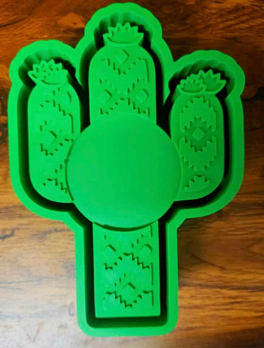 Cactus Aztec With Frame Mold