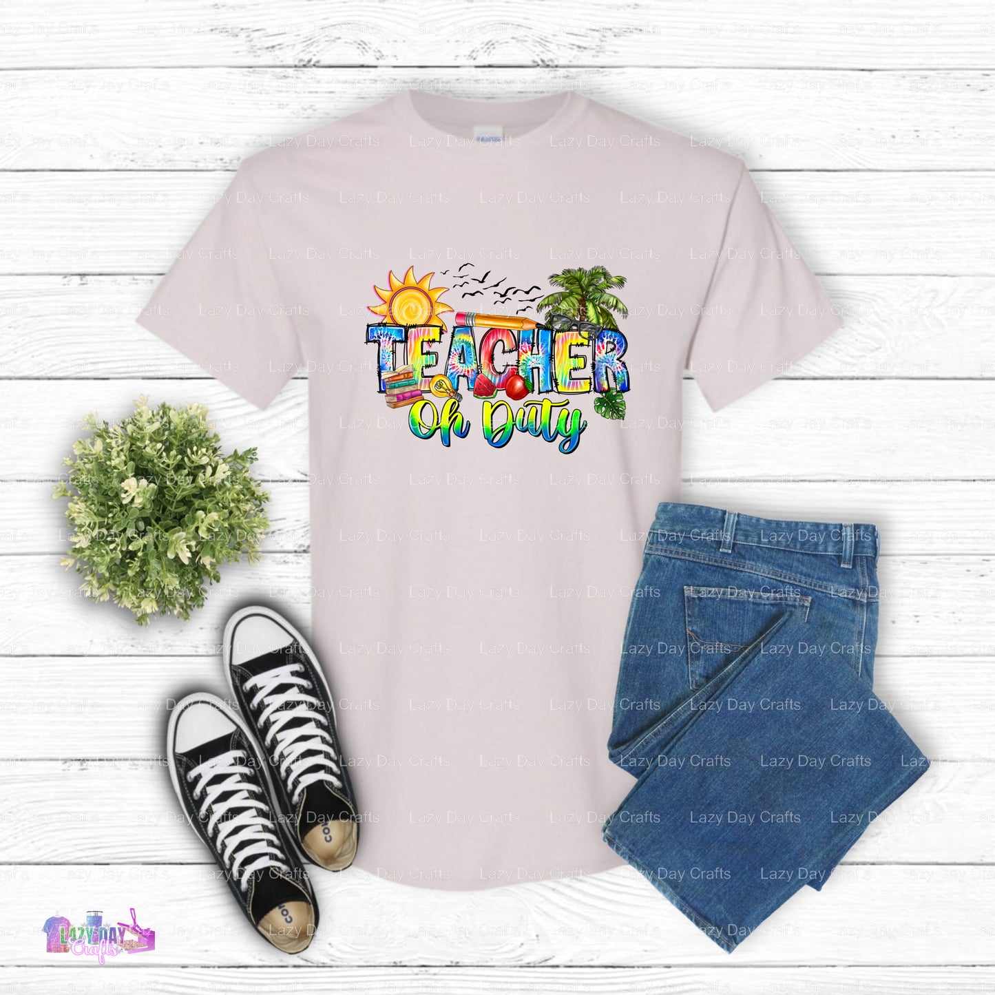Teacher Off Duty – Teacher DTF Transfer