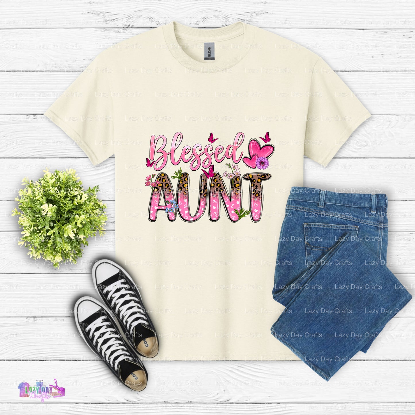 Blessed Aunt – Mothers Day DTF Transfer