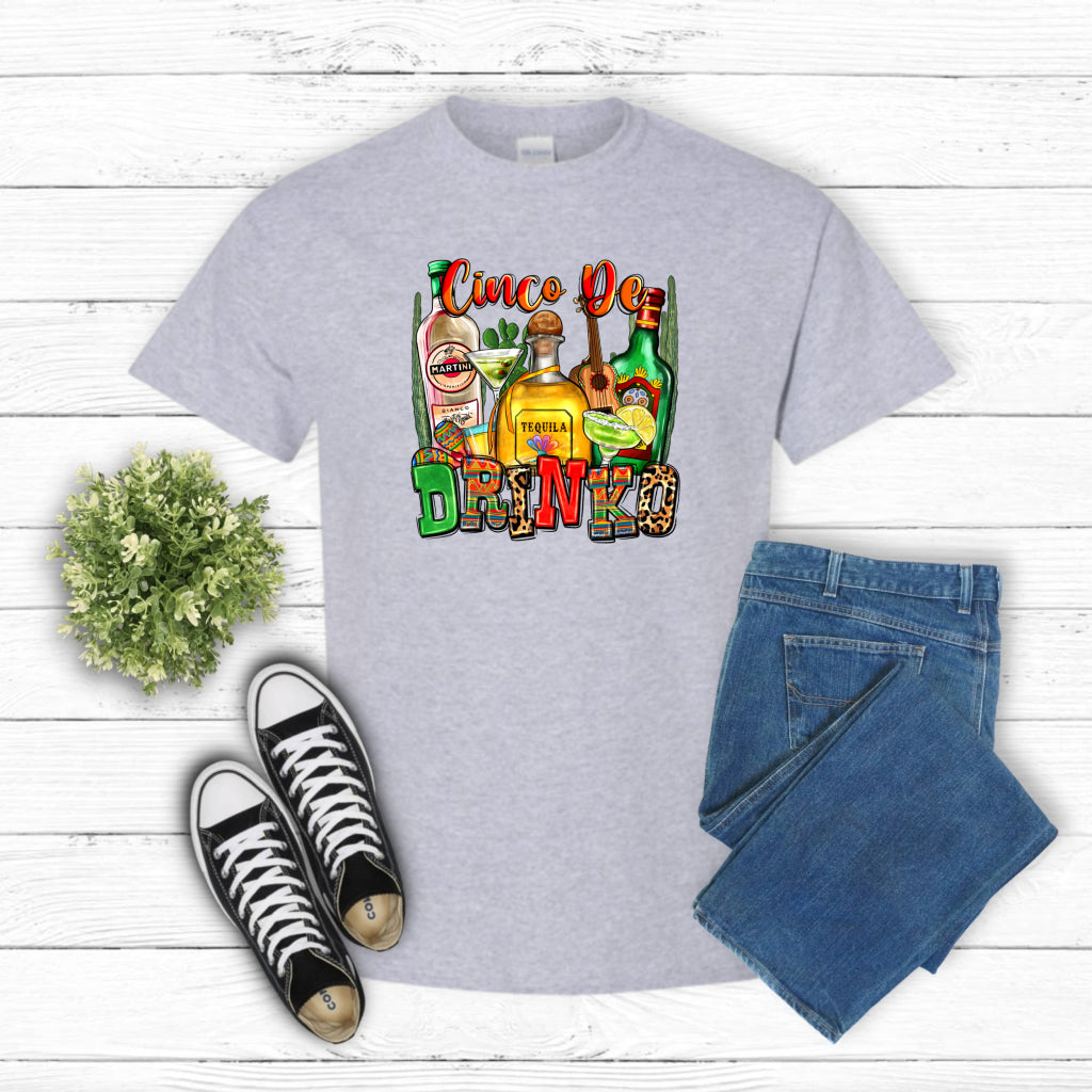 CINCO DE DRINKO – Cinco De Mayo DTF Transfer