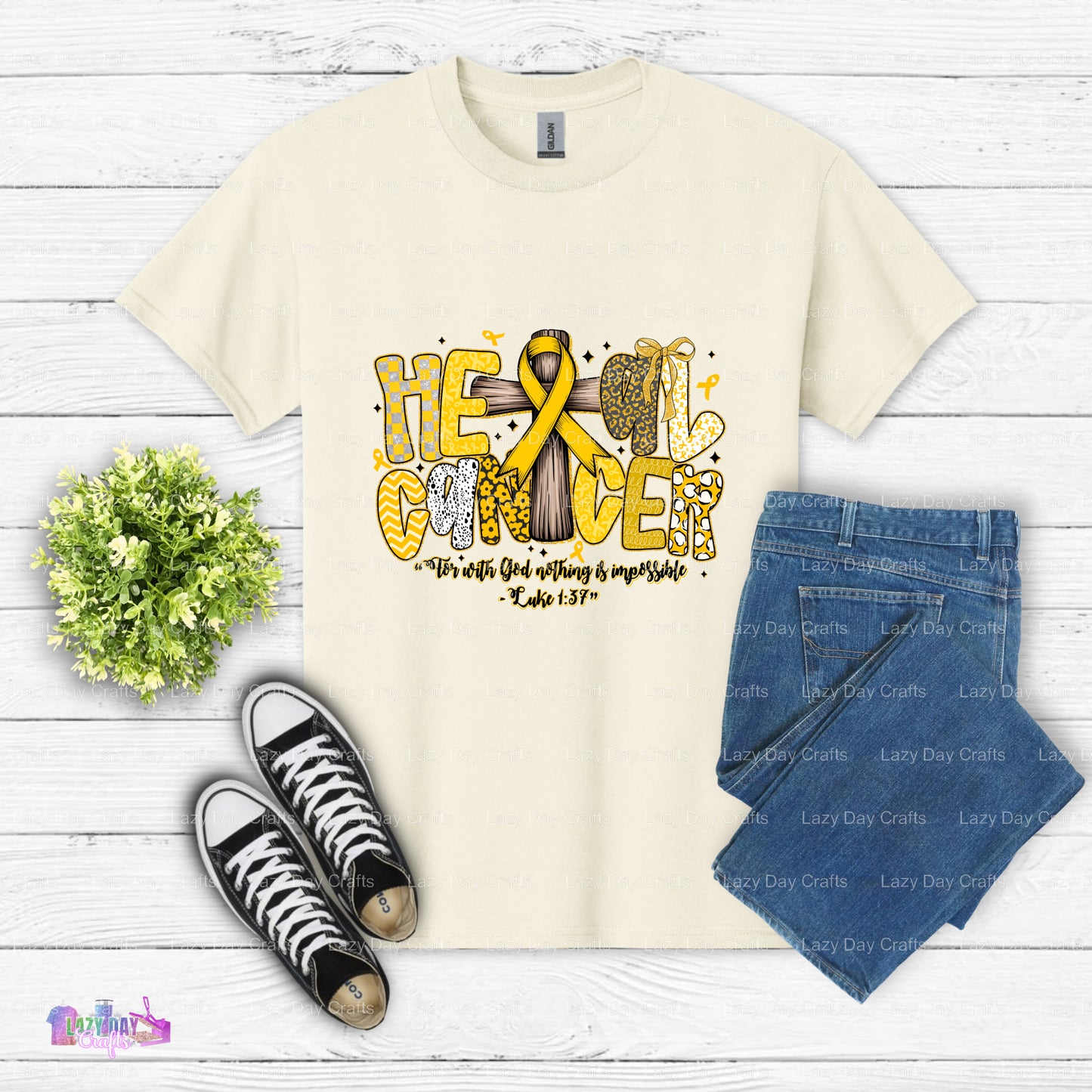 Heal Cancer – Childhood Cancer Awareness DTF Transfer