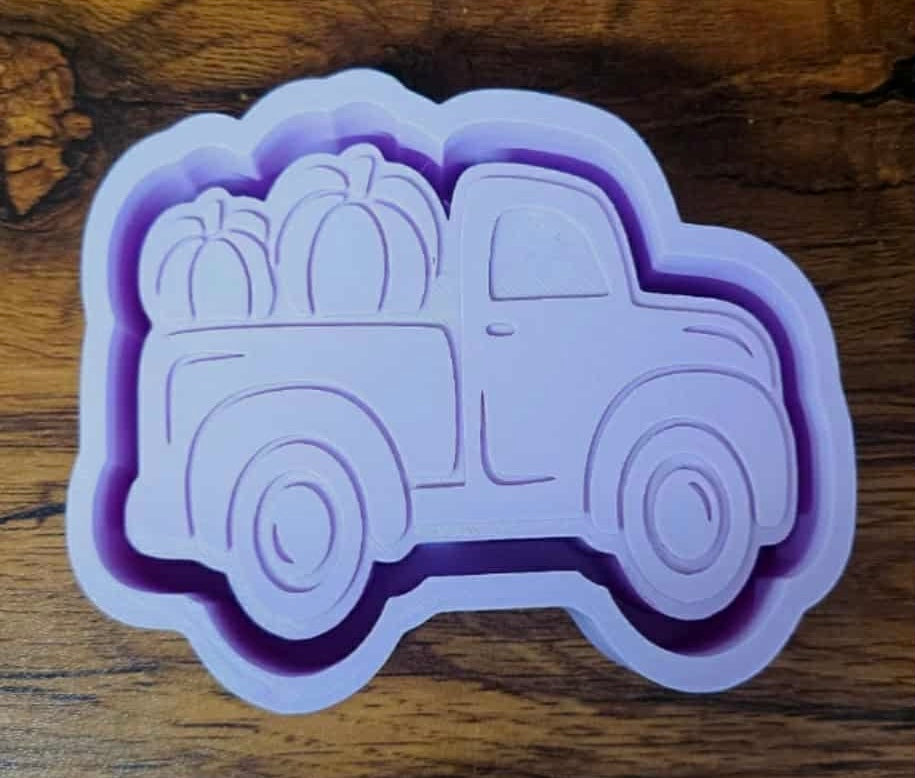 Fall Pumpkin Truck Mold