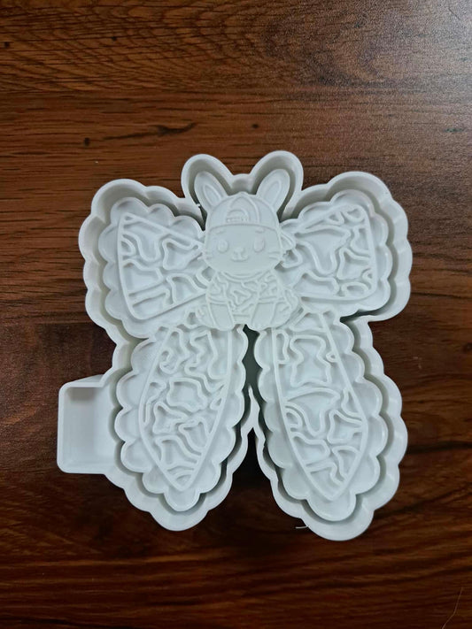 Easter Rabbit Bow Mold