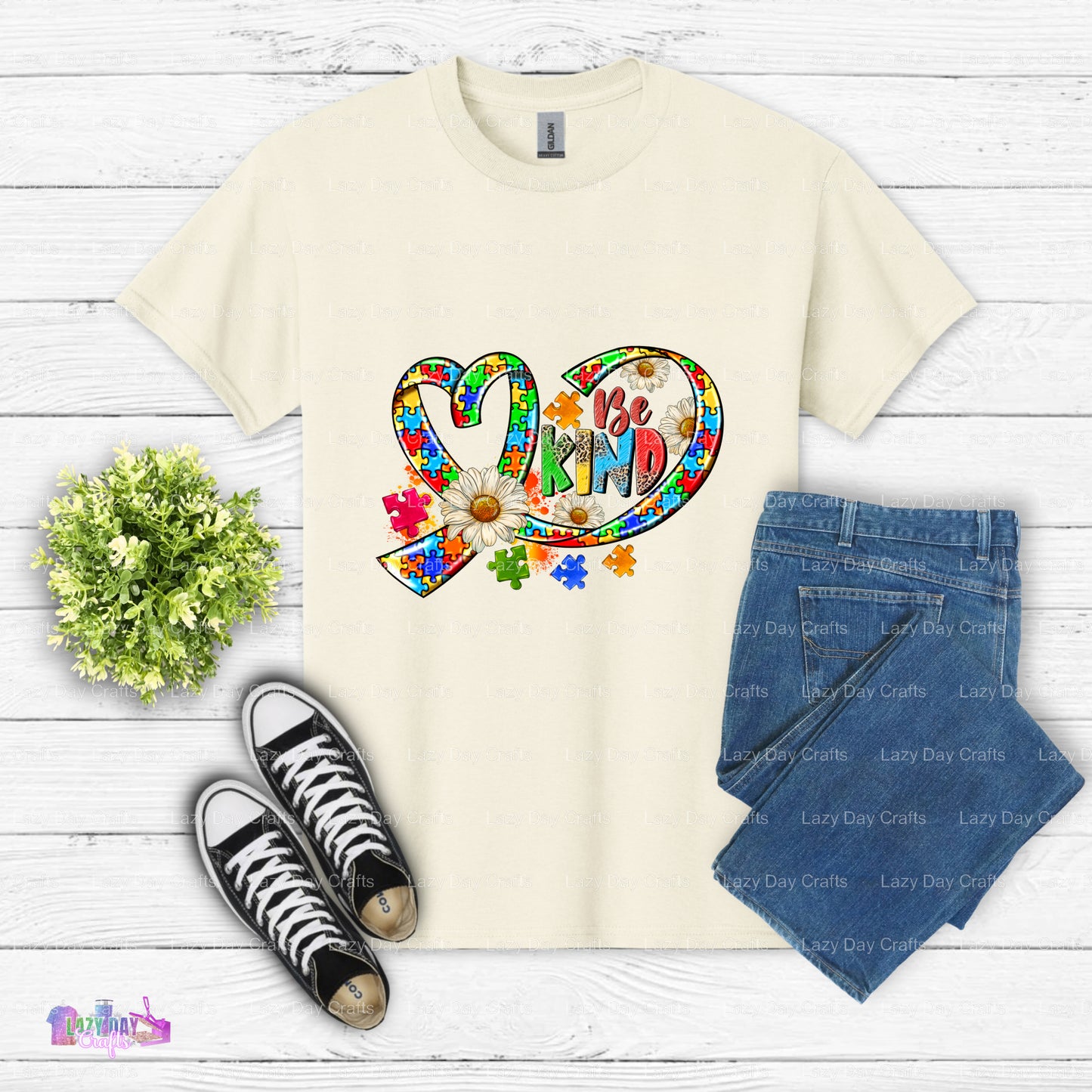 Be Kind Autism Awareness – DTF Transfer