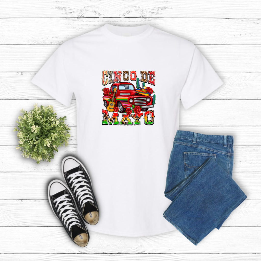 Happy Cinco De Mayo Truck – Cinco De Mayo DTF Transfer