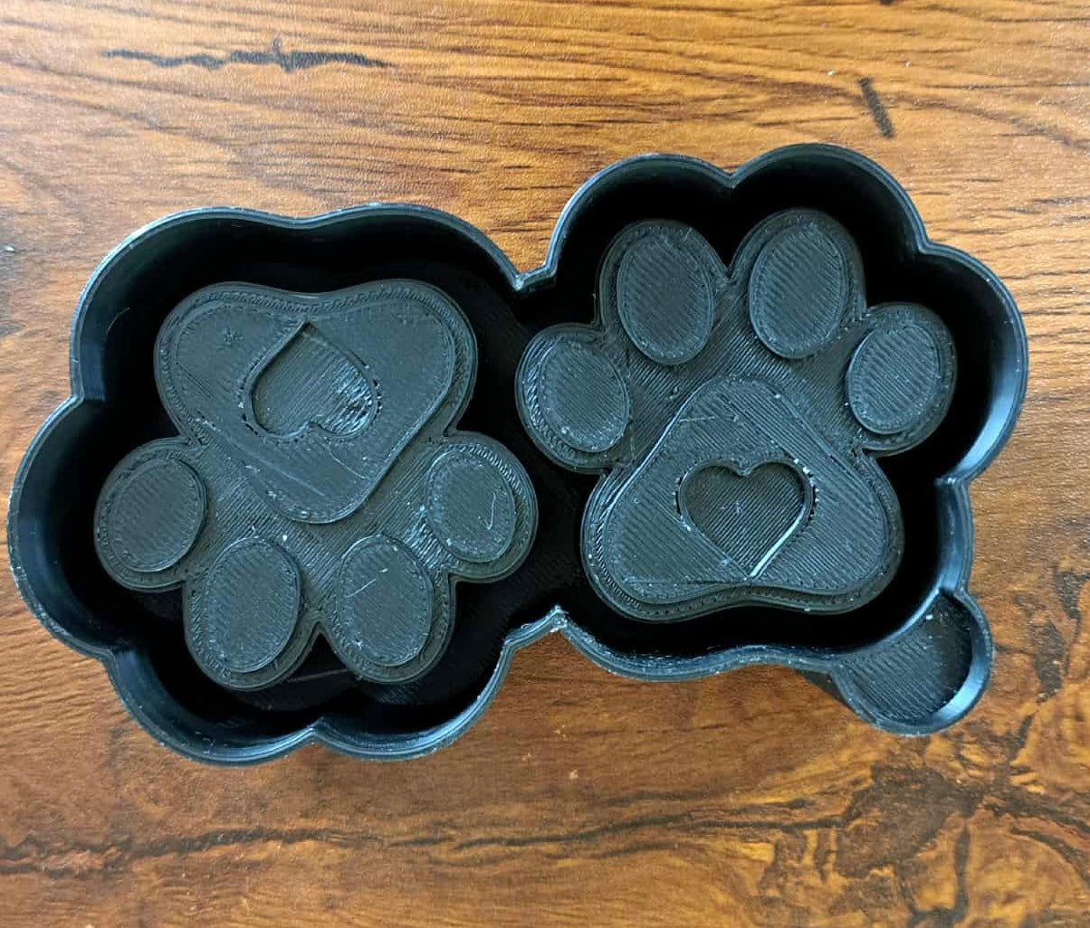 Dog Paw Vent Molds