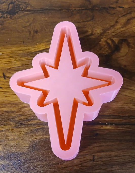 Blank Christmas Star Mold