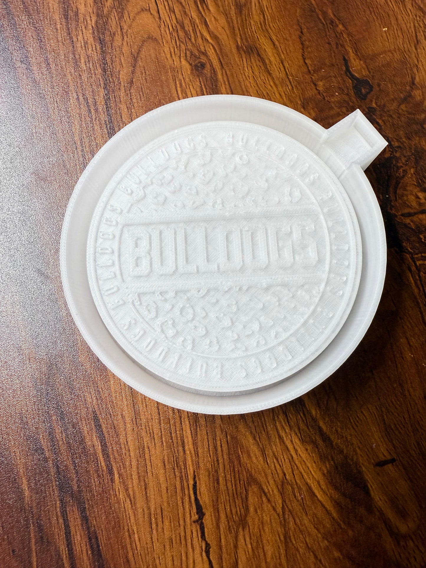 Mascot Bulldog Circle Mold