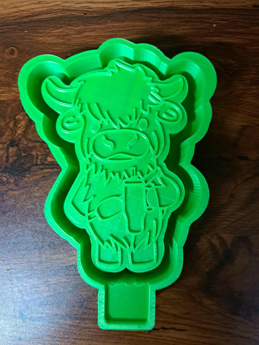 Boujee Hyland Cow Mold