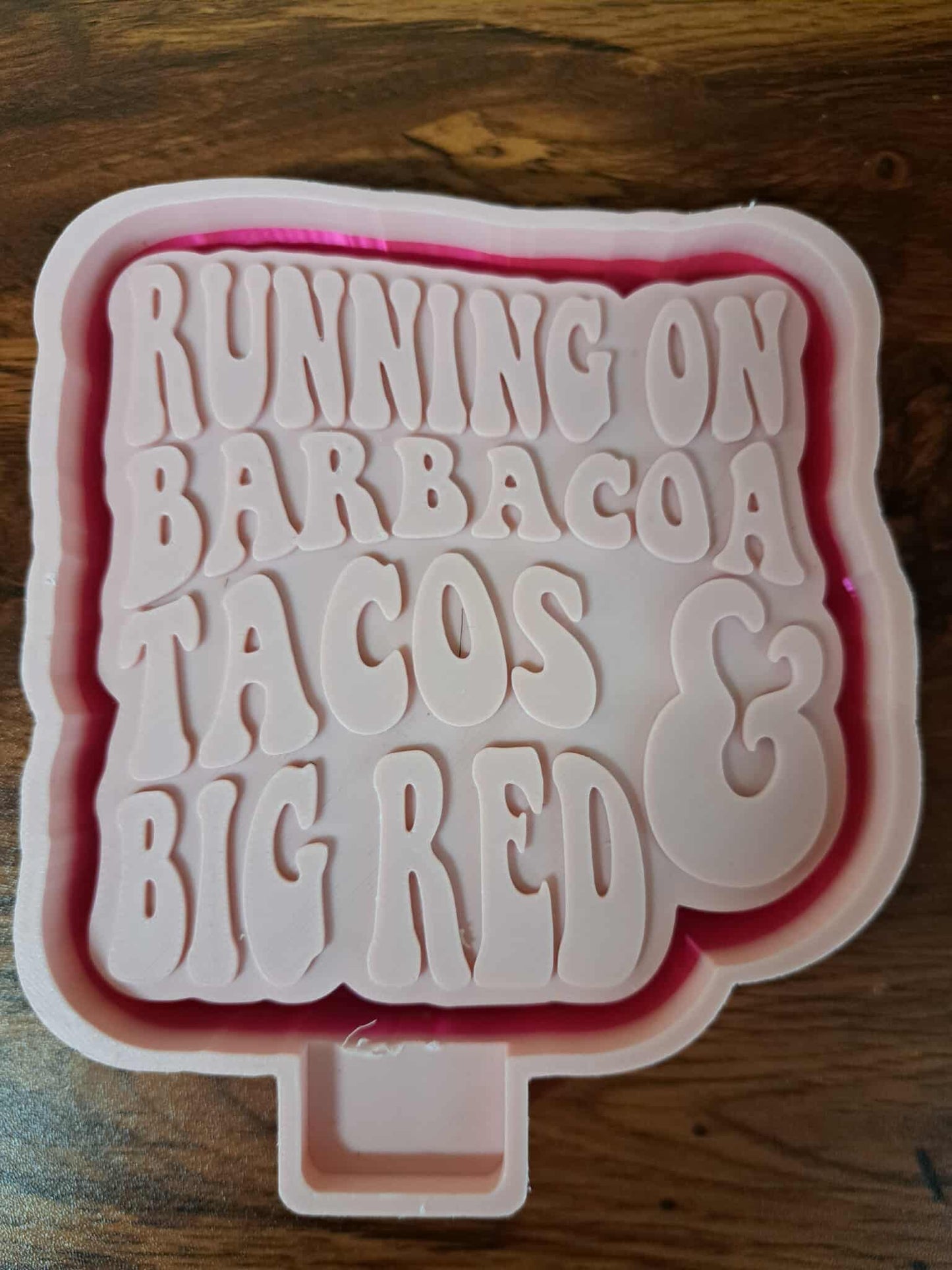 Running on Barbacoa Tacos and Big Red Mold