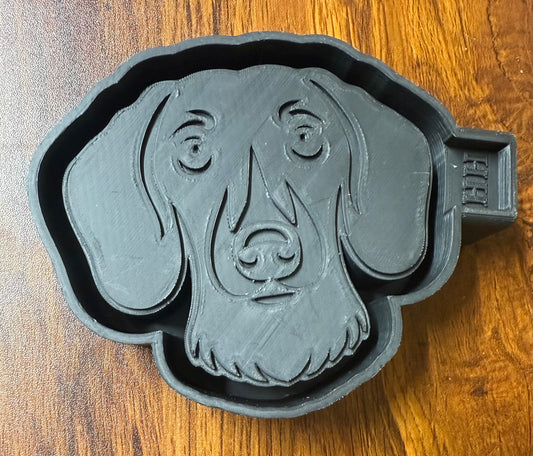 Dachshund Short Haired Head Mold