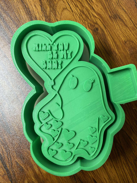 Halloween Ghost Heart Balloon Mold