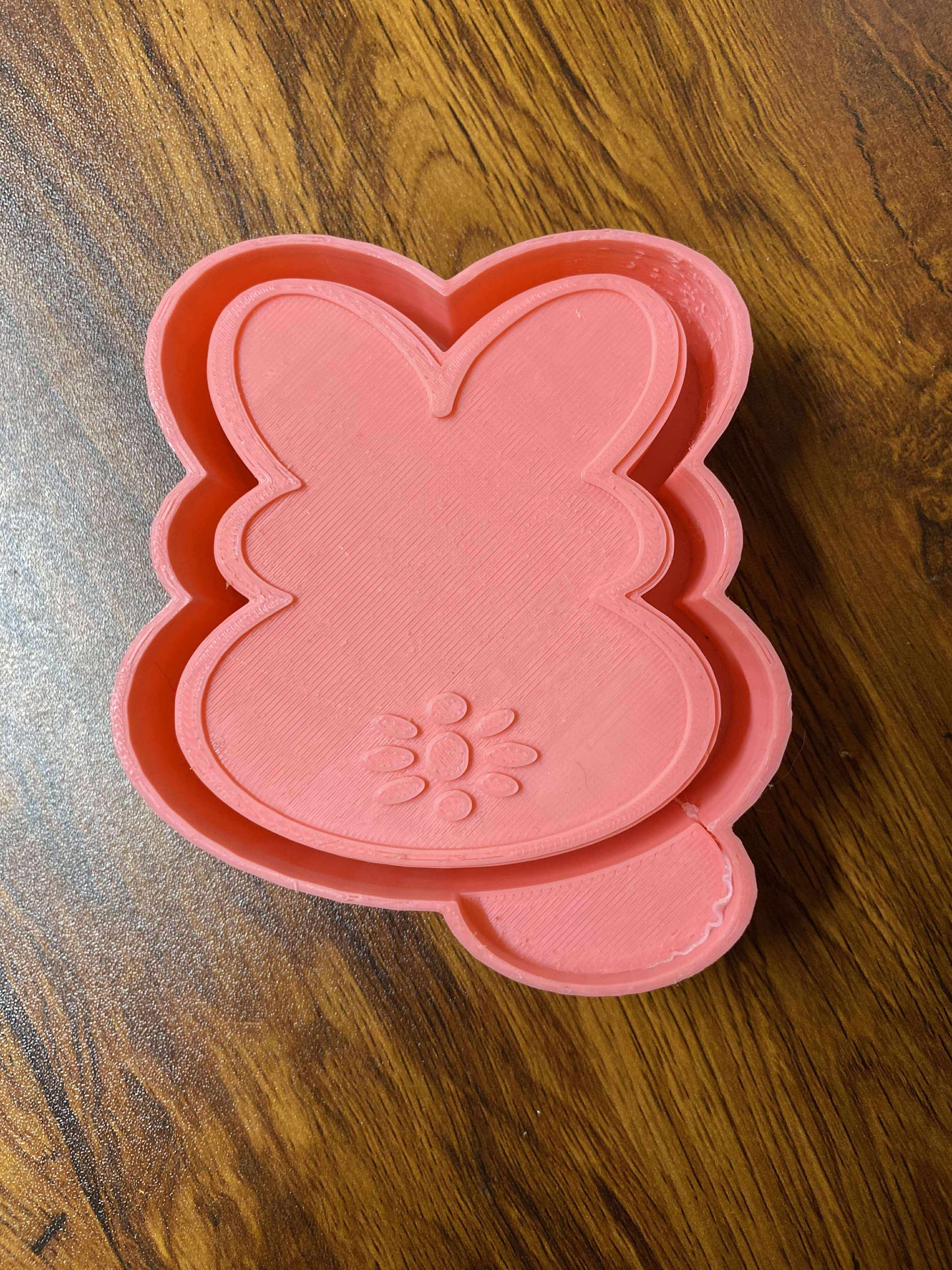 Easter Rabbit with Stones Mold