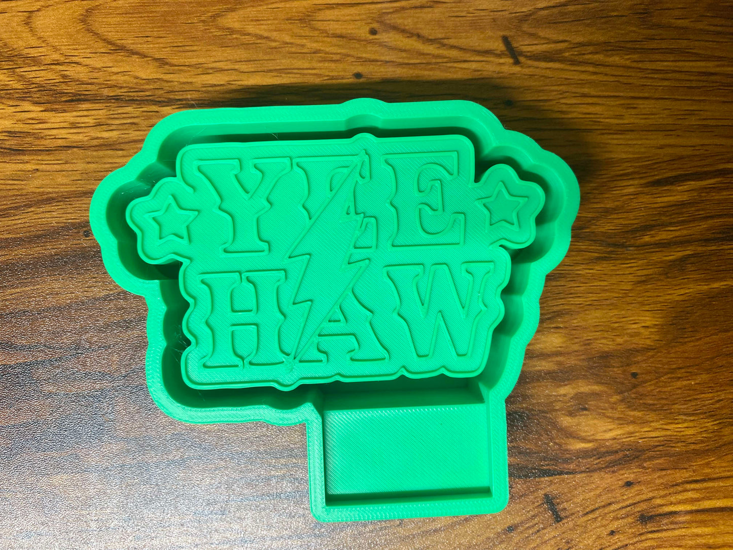 Yee Haw Lightening Bolt Mold