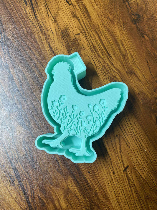 Chicken Flower Mold