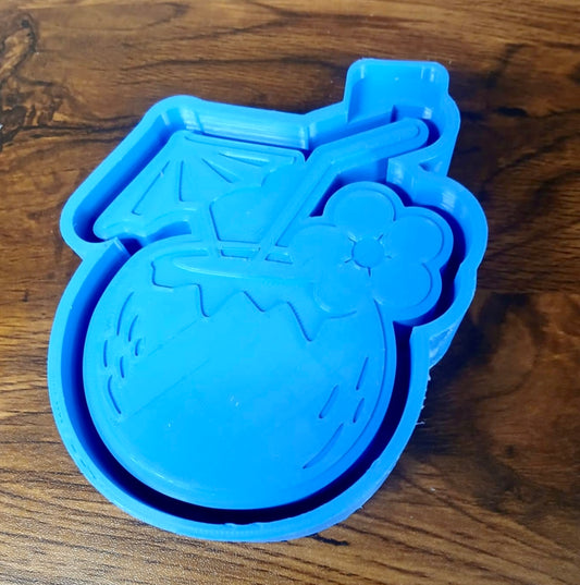 Coconut Tropical Drink Mold
