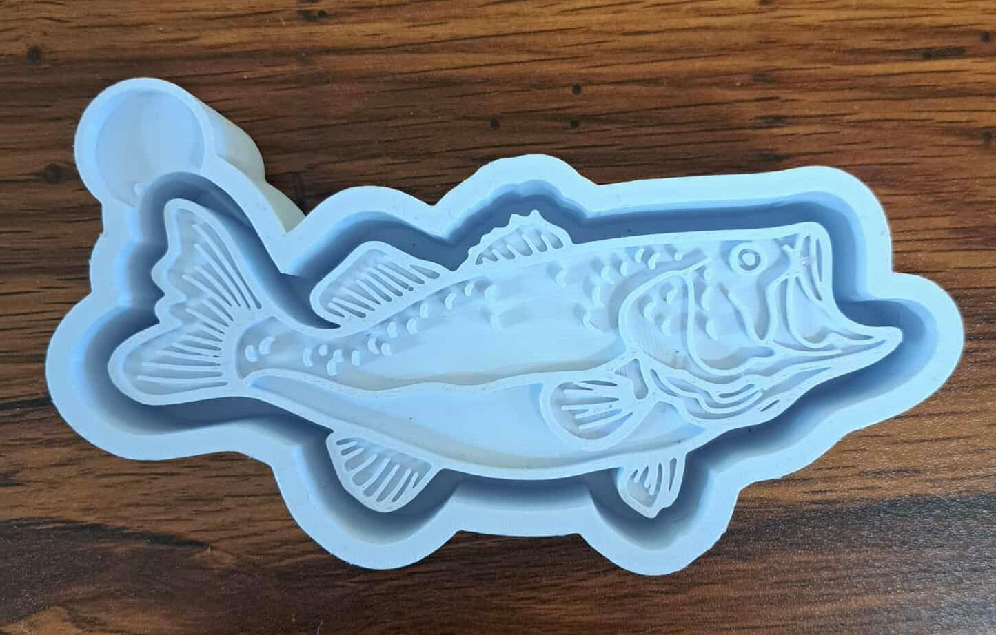 Fishing Bass fish Detailed Mold