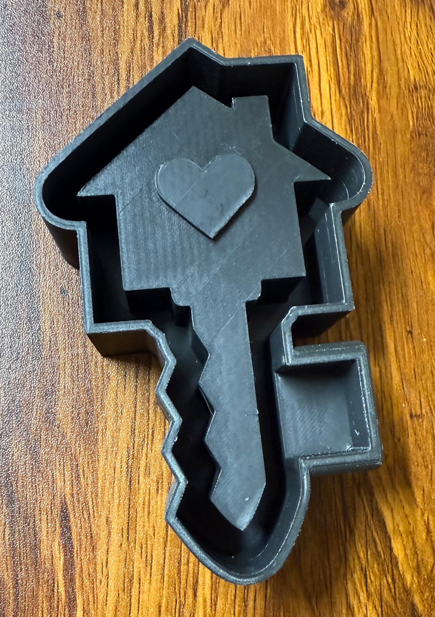 Key with Heart Mold