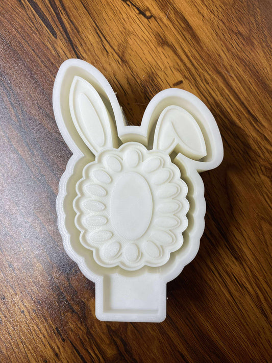 Easter Turquoise Rabbit Ear Mold