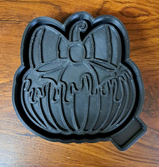 Halloween Striped Pumpkin Mold