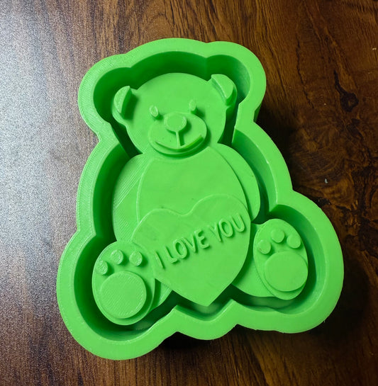 Valentines Teddy Bear Mold