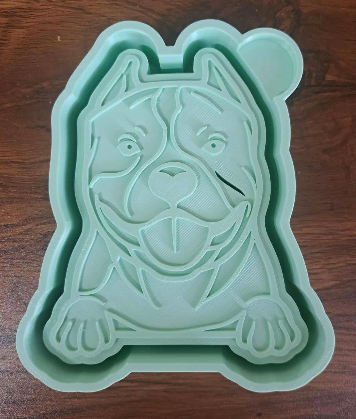 Dog Pit Bull Head Mold