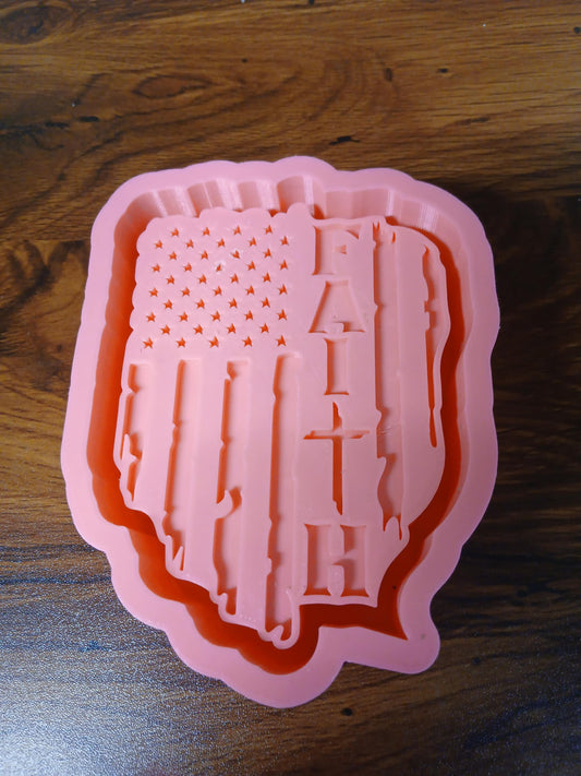 Christian Faith Flag Mold