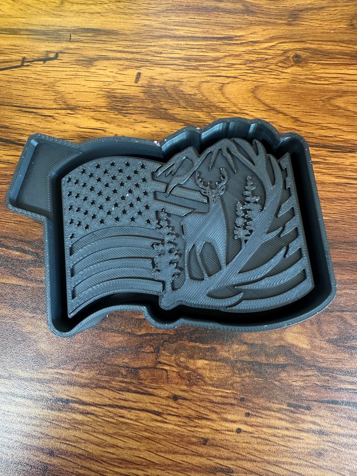 Deer With USA Flag Mold