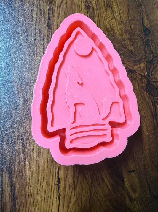 Coyote Arrow Head Mold