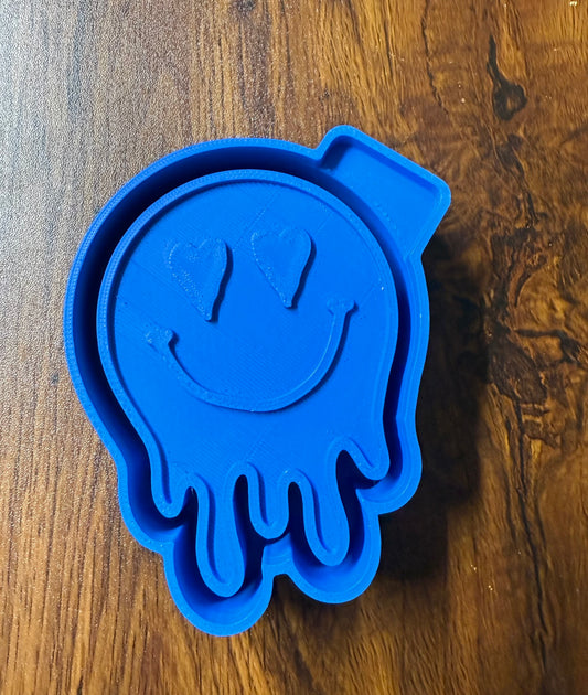 Melting Smilie Face Mold