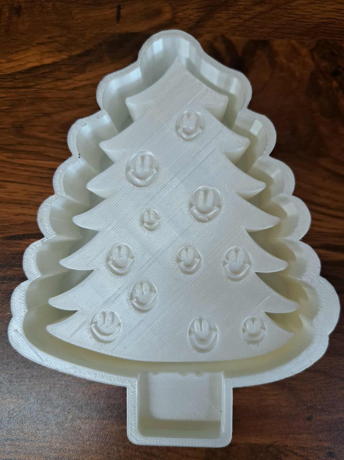Christmas Tree with Smilies Mold