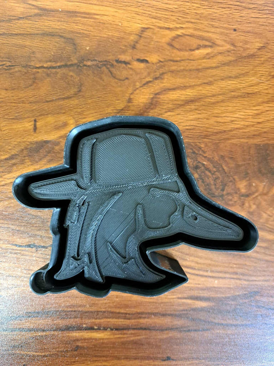 Duck Backwards Hat Mold
