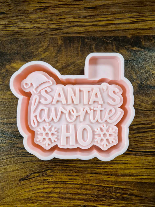 Christmas Santa’s Favorite Ho Mold