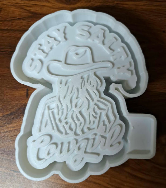 Cowgirl Stay Salty Mold
