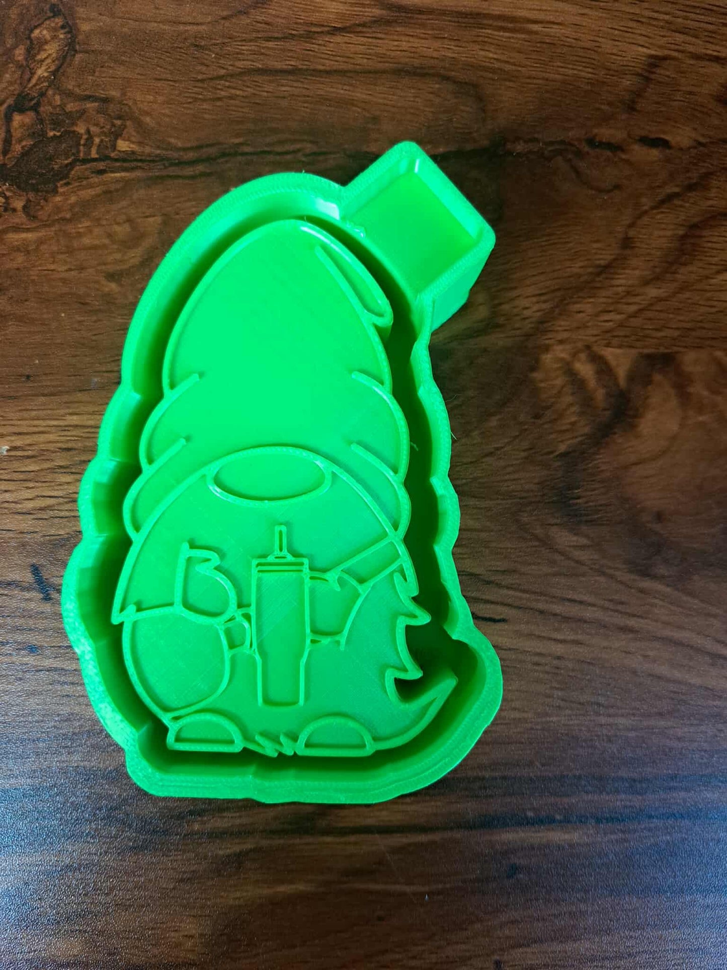 Gnome with Tumbler Mold