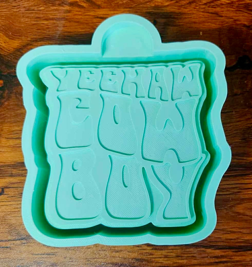 Yeehaw Cowboy Mold