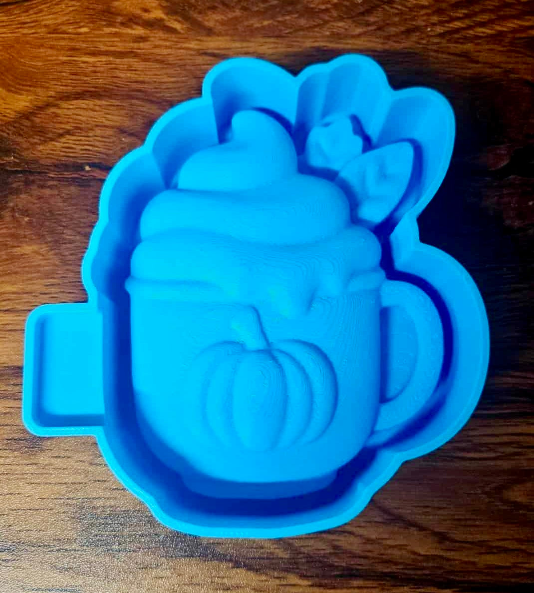 Fall Pumpkin Expresso 3D Mold