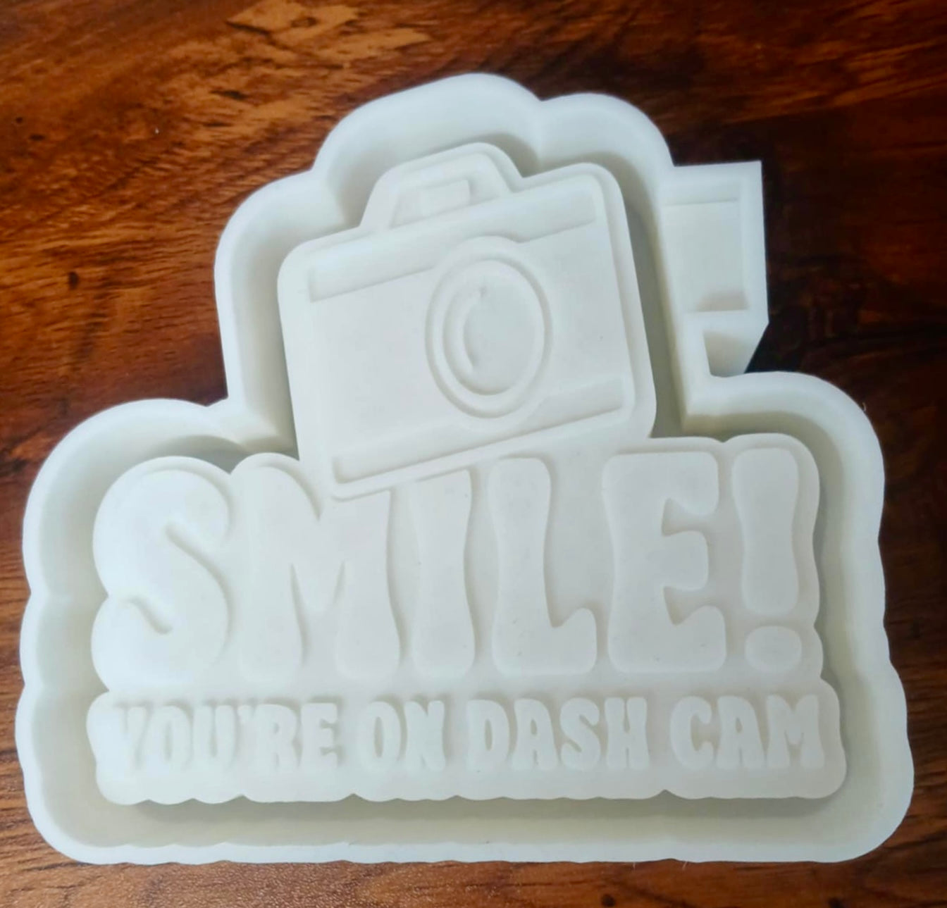 Smile Your on Dash Cam Mold