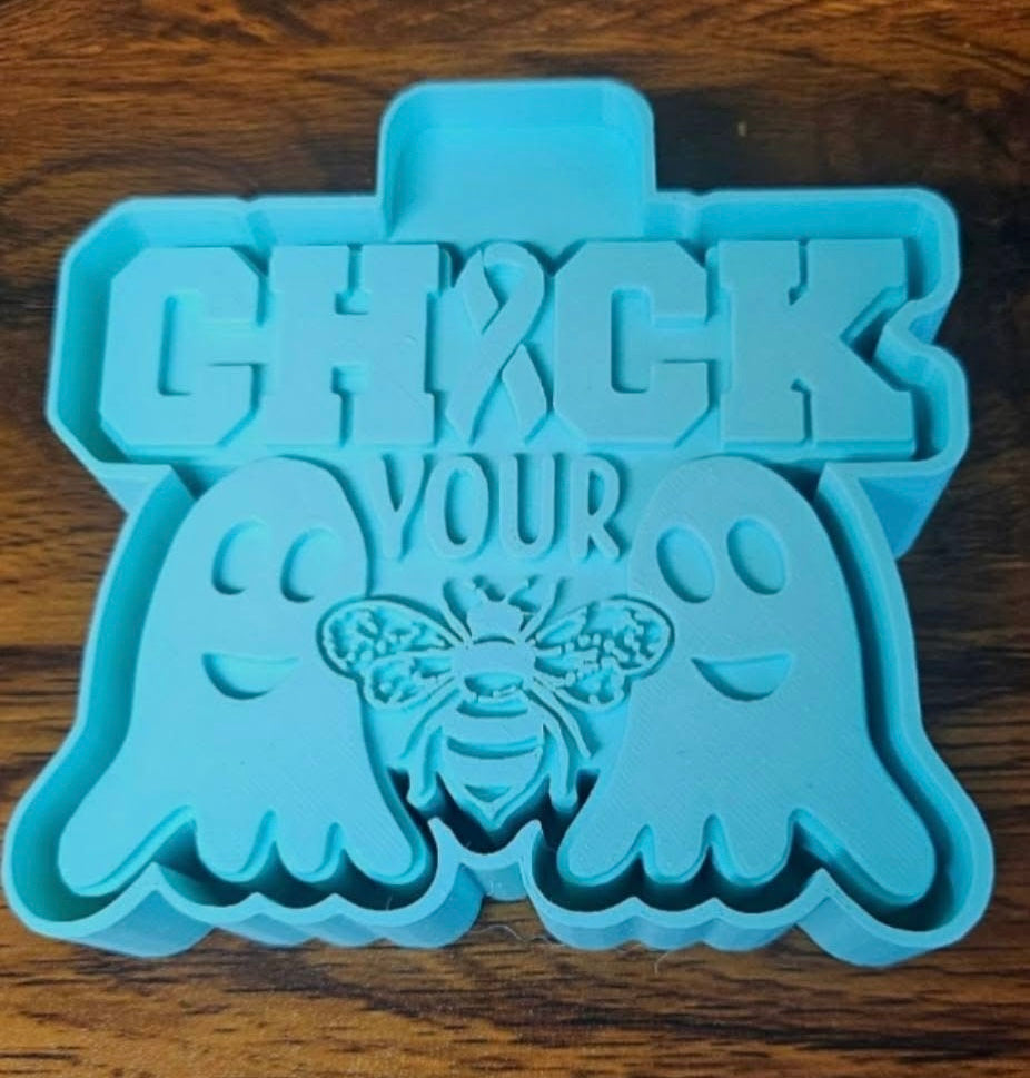 Breast Cancer Awareness Check Your Boo-Bees Mold